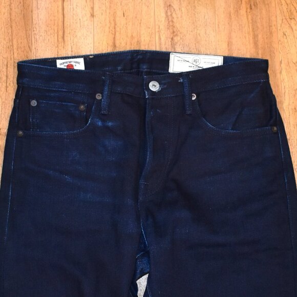 RGT Rogue Territory Strong Taper Relaxed Selvedge Denim Jeans Sz 31 - Picture 6 of 16